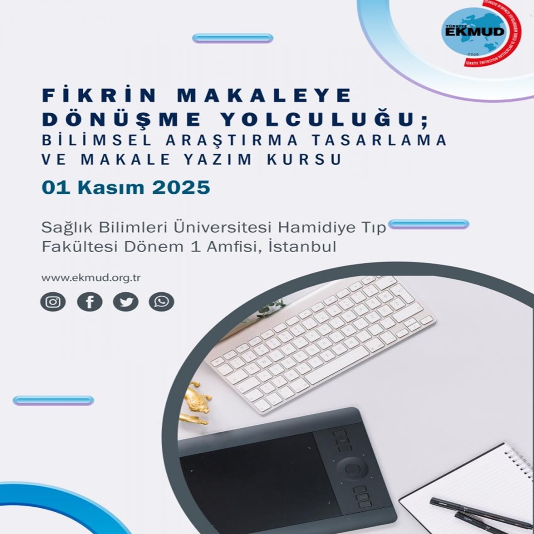 Fikrin Makaleye Dönüşme Yolculuğu; Bilimsel Araştırma Tasarlama ve Makale Yazım Kursu